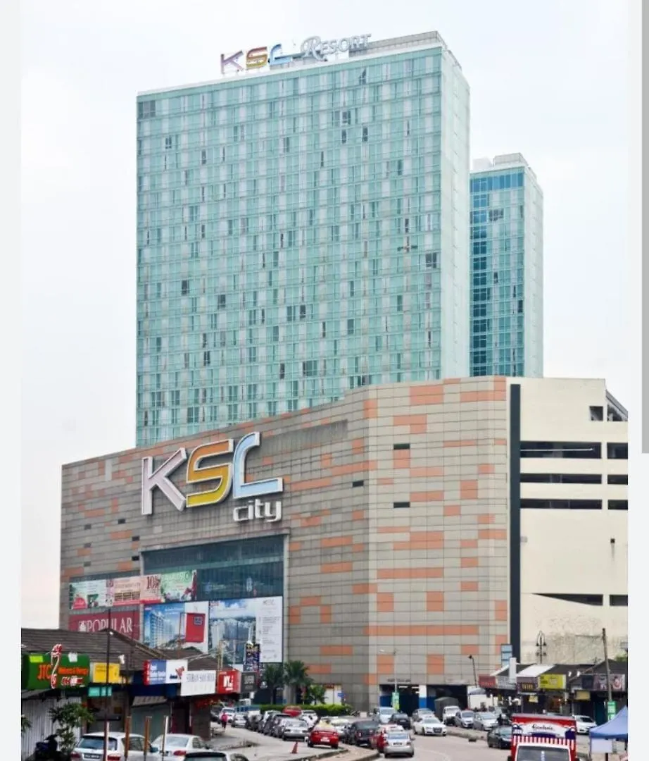Apartament 15Johor, Near Ciq, Danga Bay Free Parking 2Br6Pax Johor Bahru 0*,  Malezja