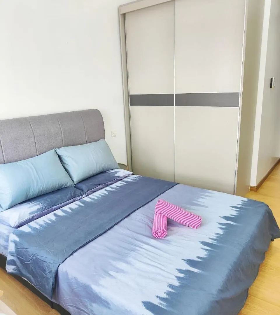 Apartament 15Johor, Near Ciq, Danga Bay Free Parking 2Br6Pax Johor Bahru