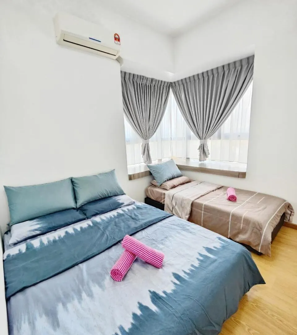 Ferienwohnung 15Johor, Near Ciq, Danga Bay Free Parking 2Br6Pax Johor Bahru 0*,